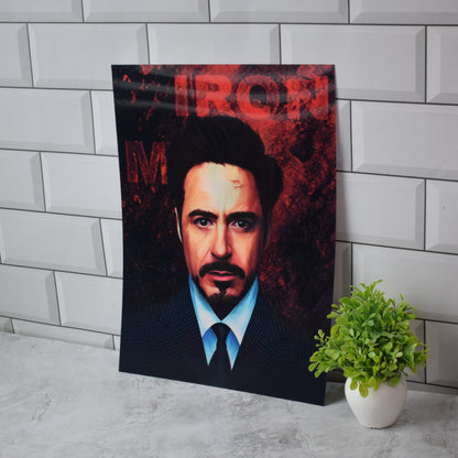 Iron Man Tony Stark Dual Identity 3D Lenticular A3 Poster – Tony Stark