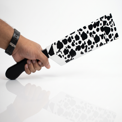 Jujutsu Kaisen: Nanami Kento's Cleaver Wooden Display Knife (50 cm) - held in hand to show size