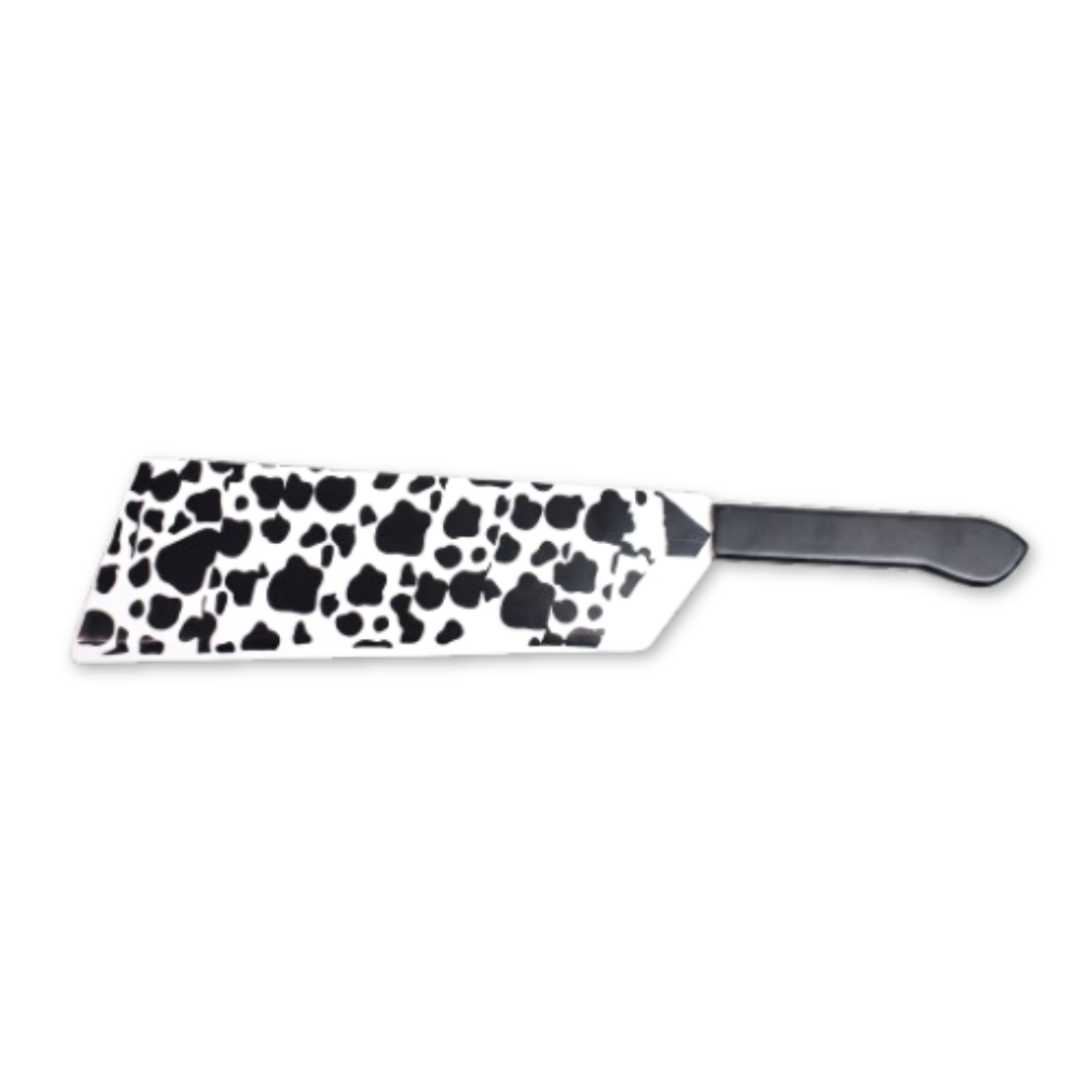 Jujutsu Kaisen: Nanami Kento's Cleaver Wooden Display Knife (50 cm) - full knife side view on white background