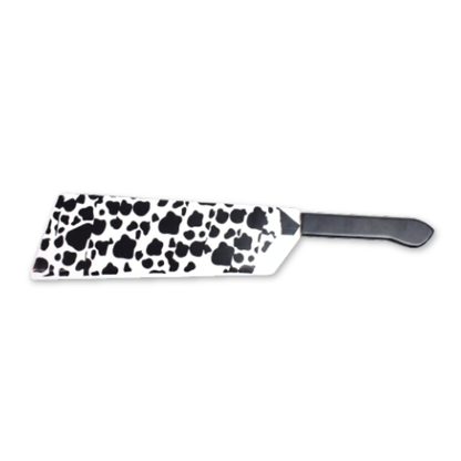 Jujutsu Kaisen: Nanami Kento's Cleaver Wooden Display Knife (50 cm) - full knife side view on white background