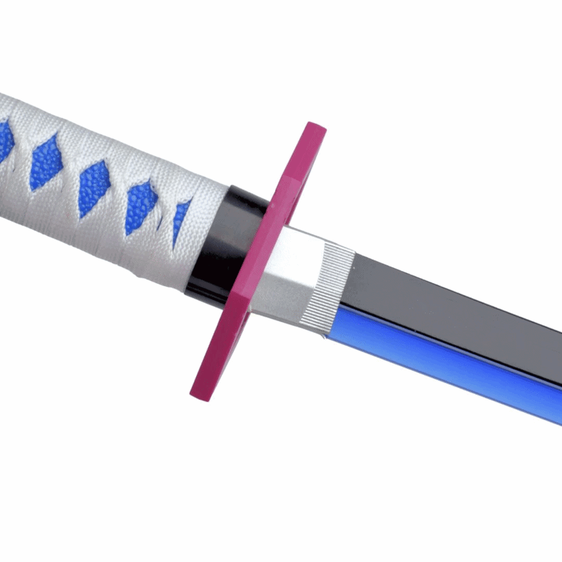 Giyu Tomioka Nichirin Sword – 104 cm LED Katana | Demon Slayer Cosplay