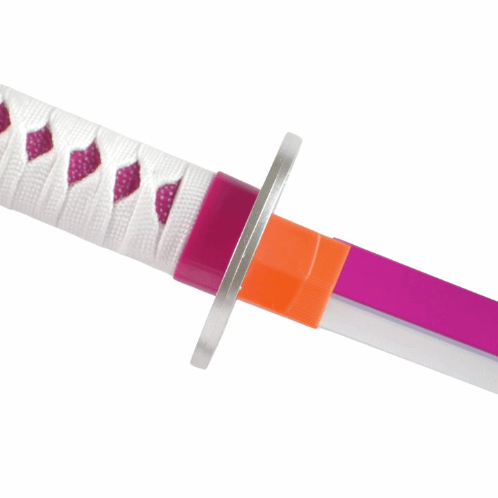 Kanao Tsuyuri – Demon Slayer Pink Nichirin – LED Katana Replica (104 cm)
