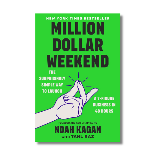 Million Dollar Weekend by Noah Kagan (Paperback)