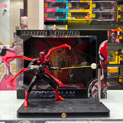 Spider-Man Magnetic Levitation Lamp - Floating Glowing Web (Black & Red Suit) - view 2