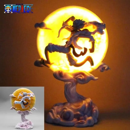 Luffy Gear 5 with Moon Lamp 35cm (USB Plugin)