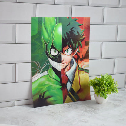 My Hero Academia Deku, Bakugo & Todoroki Split 3D Lenticular A3 Poster – Deku