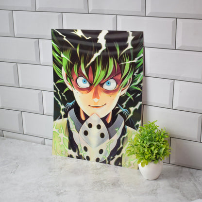 My Hero Academia Todoroki, Bakugo & Deku 3D Lenticular A3 Poster – Deku
