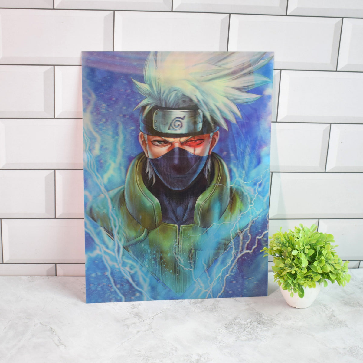 Naruto Kakashi, Naruto & Jiraiya 3D Lenticular A3 Poster – Kakashi