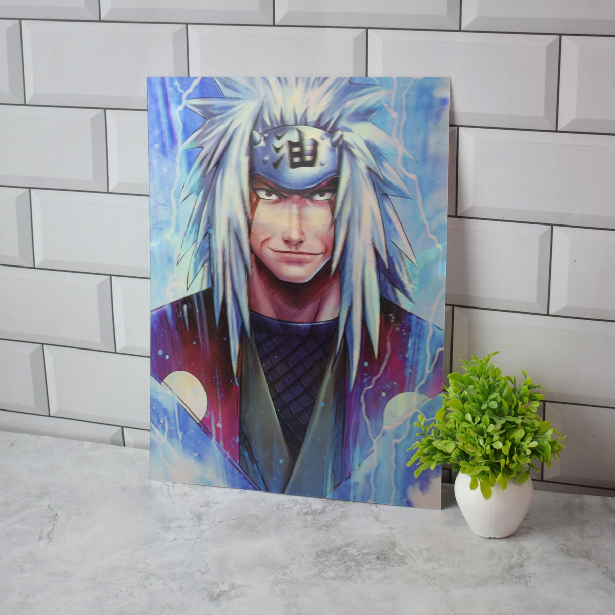 Naruto Kakashi, Naruto & Jiraiya 3D Lenticular A3 Poster – Jiraiya