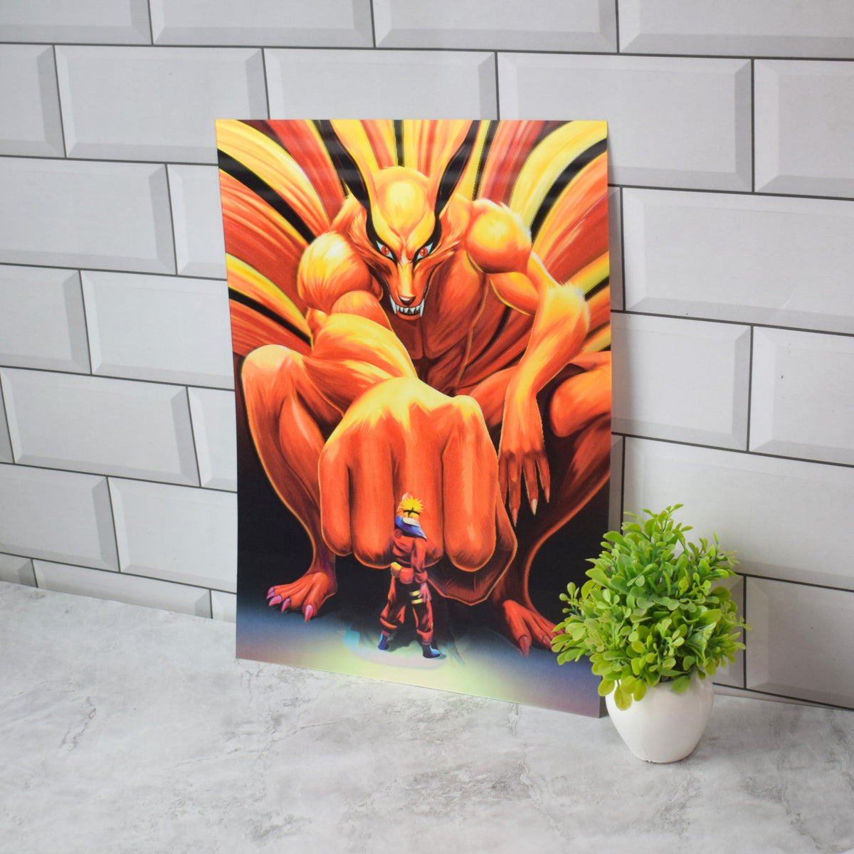 Naruto Kurama Nine-Tails 3D Lenticular A3 Poster – design 1