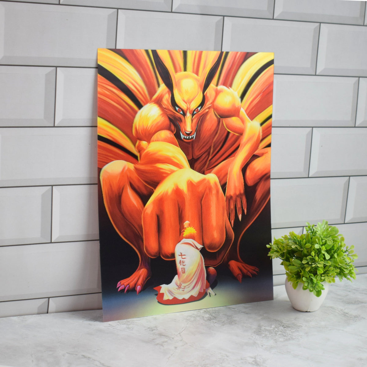 Naruto Kurama Nine-Tails 3D Lenticular A3 Poster – design 2