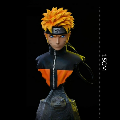 Naruto Shippuden: Naruto Uzumaki Bust Action Figure - 15cm