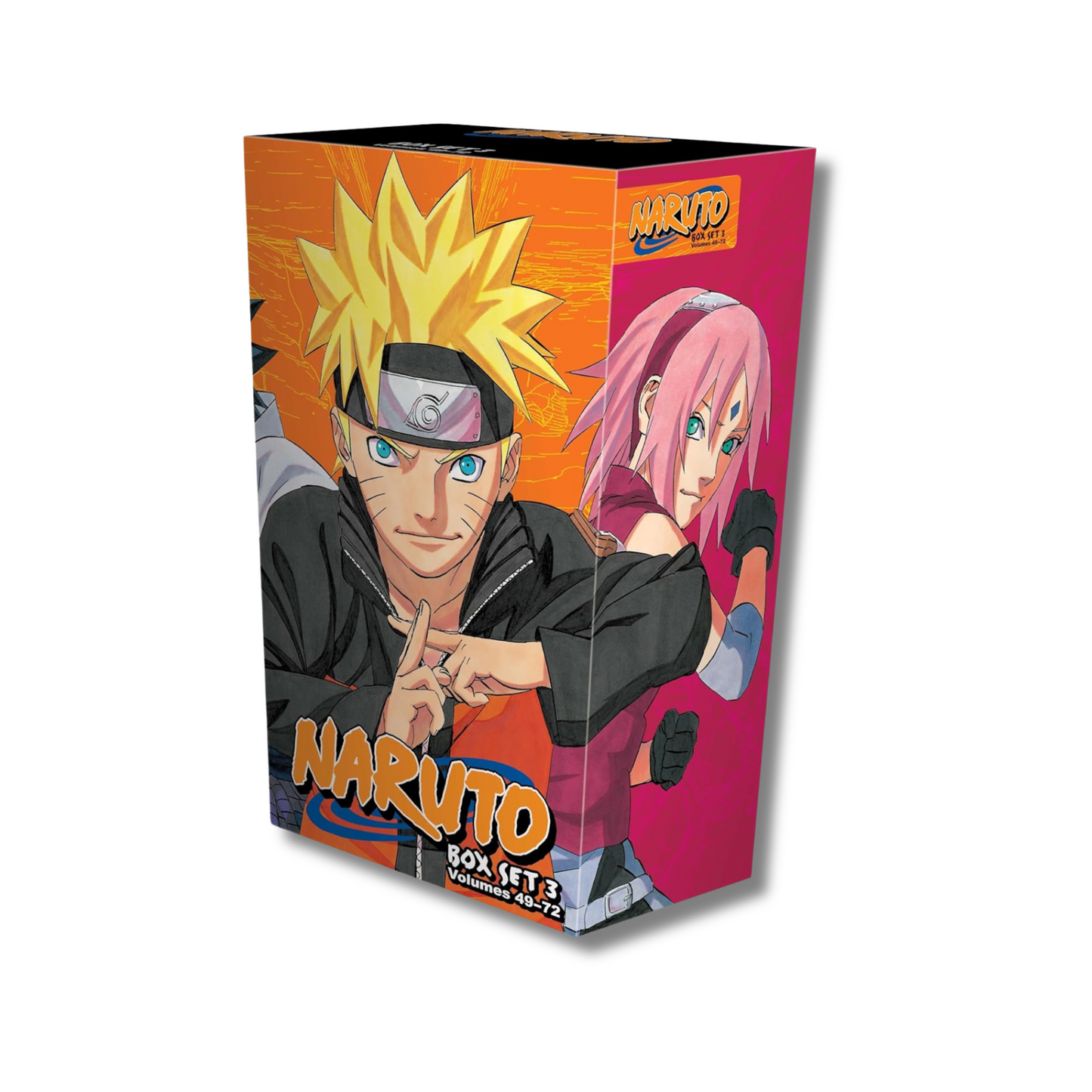 Naruto Box Set 3: Volumes 49-72 with Premium By Masashi Kishimoto