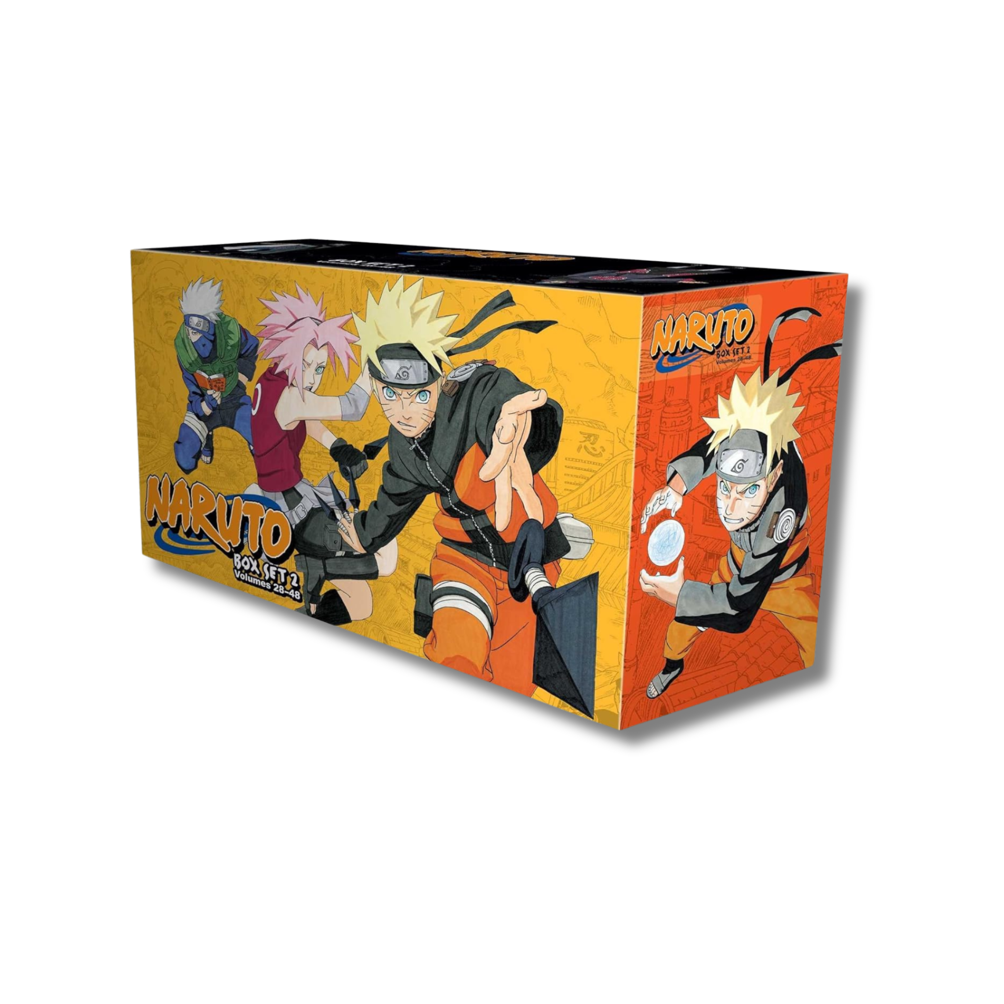 Naruto Box Set 2: Volumes 28-48 with Premium By Masashi Kishimoto ...