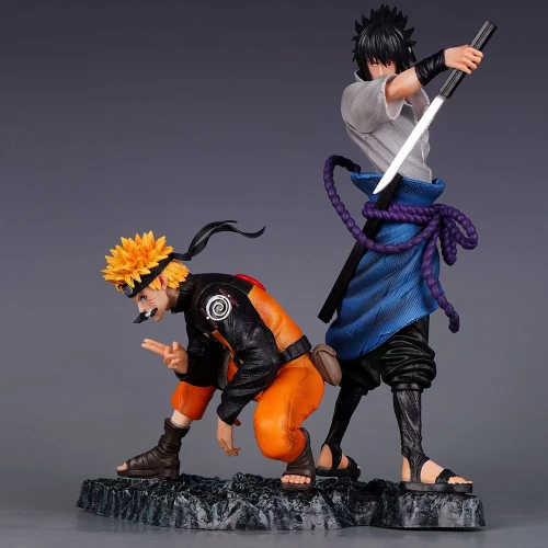Naruto vs Sasuke Battle Pose Edition – Premium 29 cm Action Figure