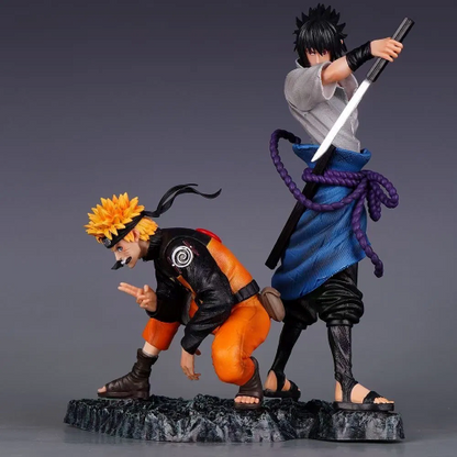 Naruto vs Sasuke Battle Pose Edition – Premium 29 cm Action Figure