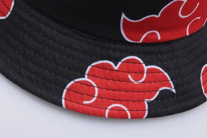 Akatsuki Bucket Hat – Premium Anime Streetwear Cap