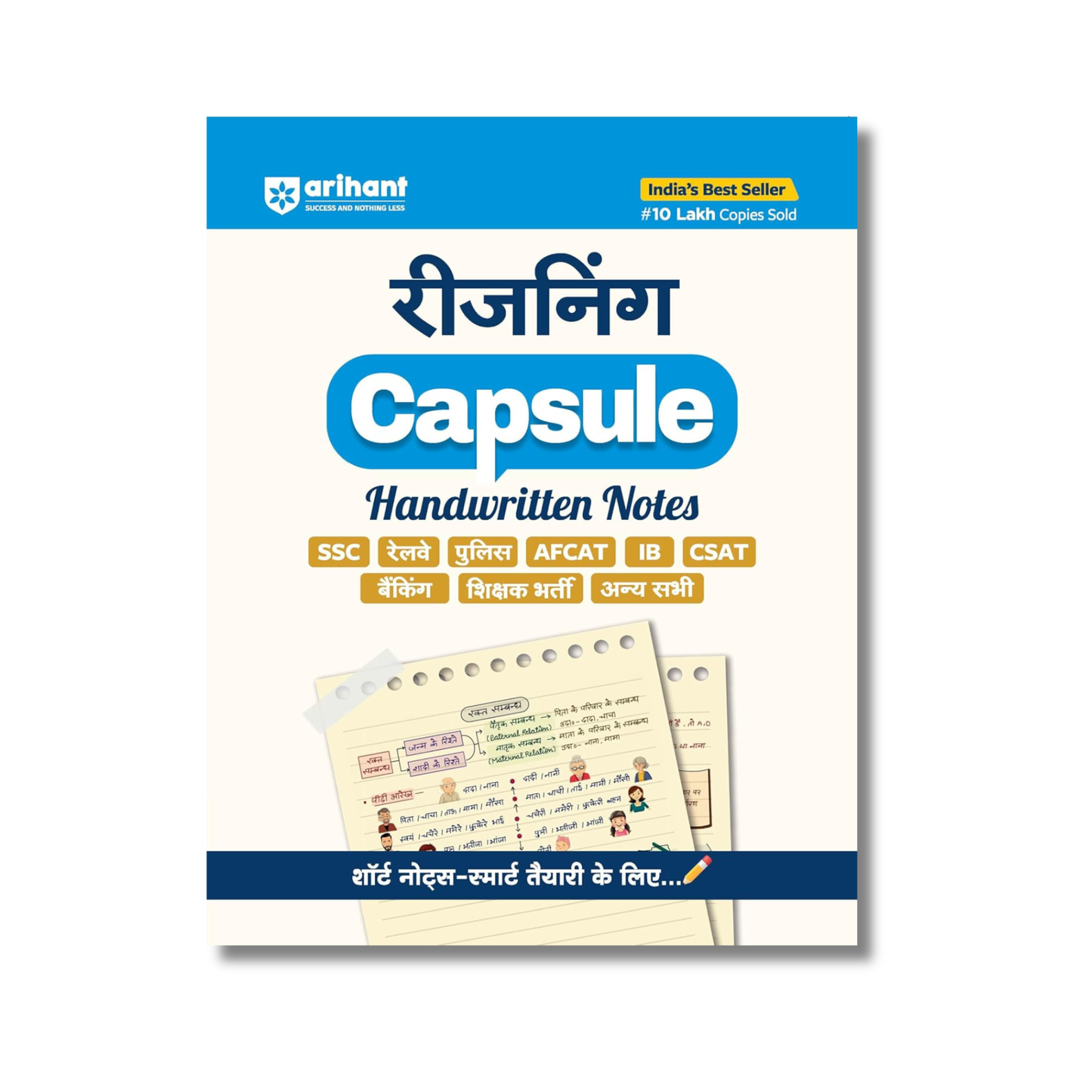 (Hindi Medium) Arihant Reasoning Capsule Handwritten