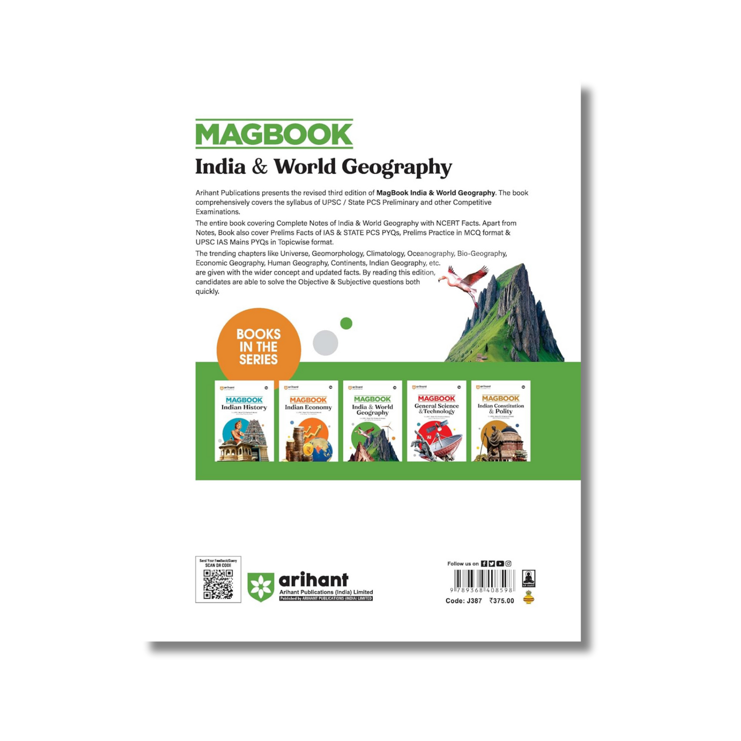 Arihant Magbook India & World Geography