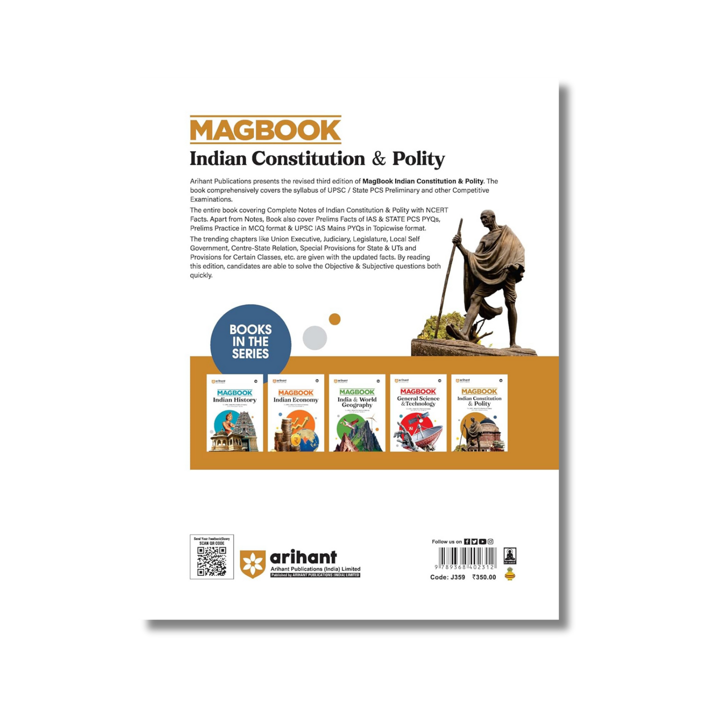 Arihant Magbook Indian Constitution & Polity