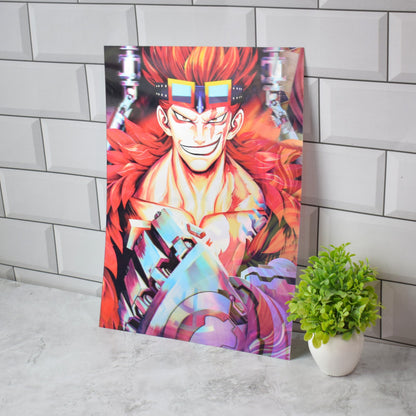 One Piece Law, Luffy & Kid Supernovas 3D Lenticular A3 Poster – Kid