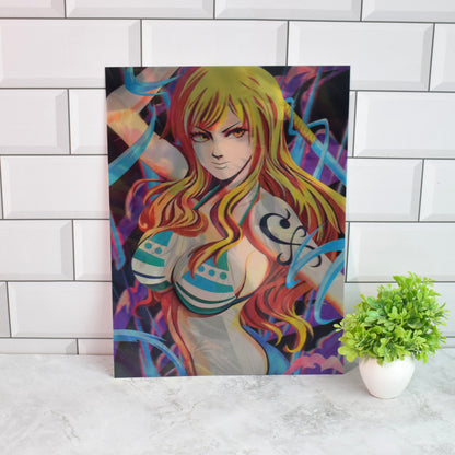 One Piece Nami, Boa Hancock & Nico Robin 3D Lenticular A3 Poster – Nami