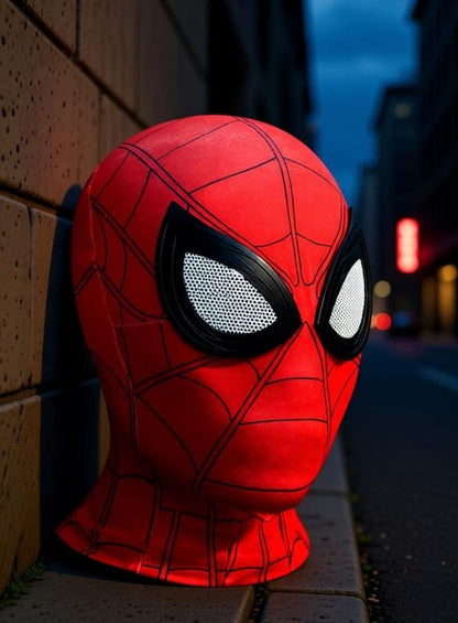 Spider Man Cosplay Costume Decorative Mask – Superhero Face Mask for Cosplay & Display