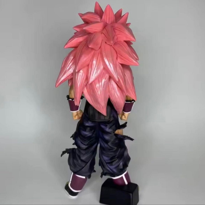 Pink Rage Warrior – Premium Anime Action Figure