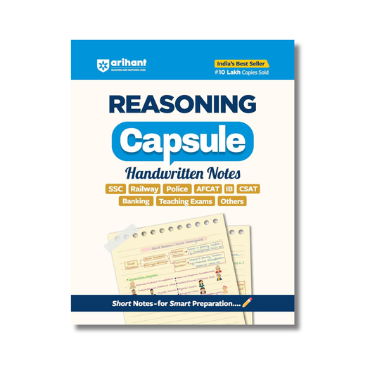 Arihant Reasoning Capsule Handwritten