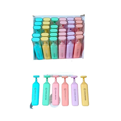 Pastel Highlighter Marker Set – Soft Color Live Markers