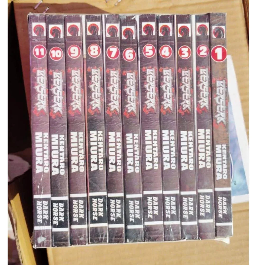 Berserk Manga Box Set Vol 1-11 By Kentaro Miura (Paperback)