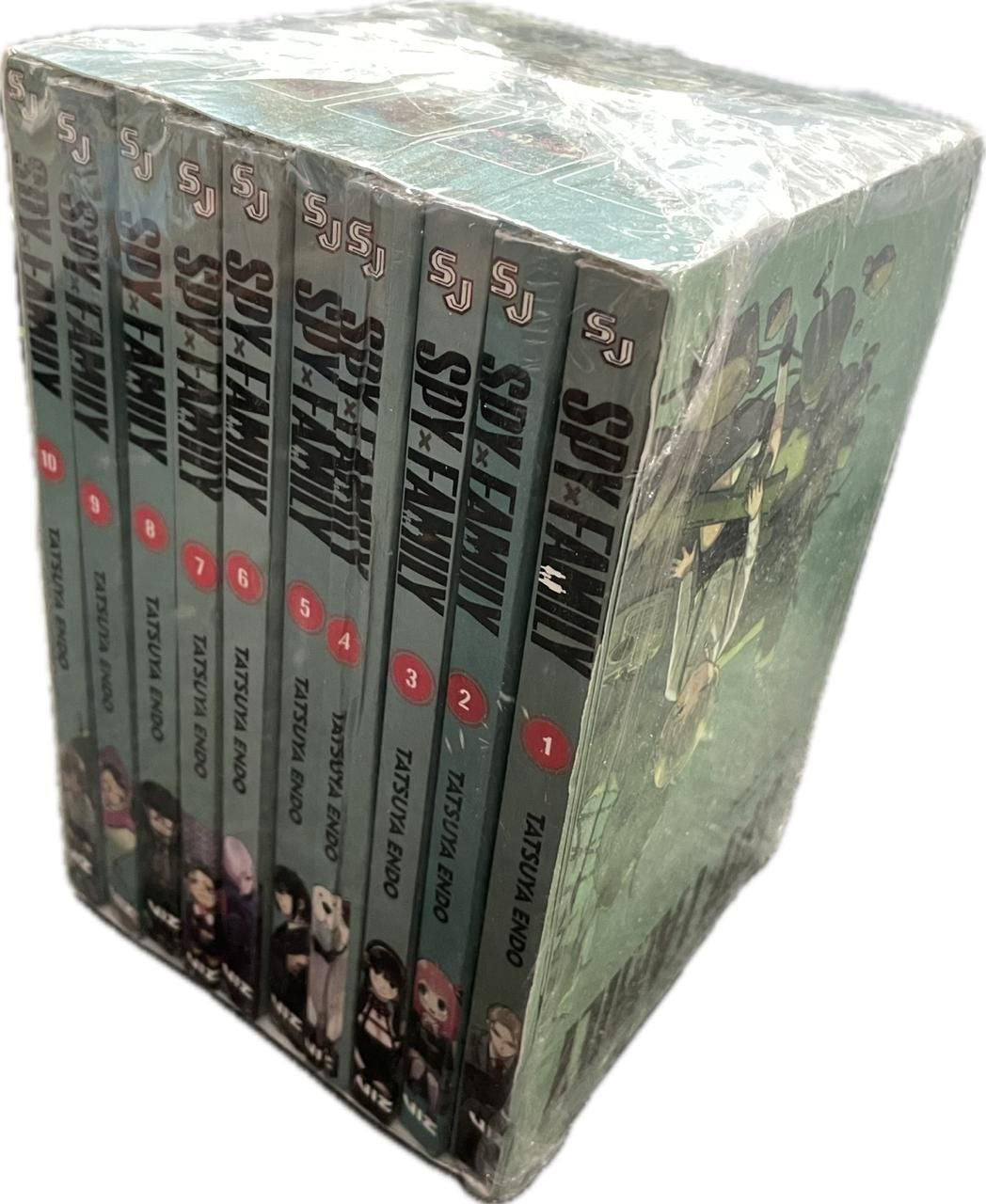 Spy x Family, Vol. (1-10) Box Set by Tatsuya Endo (Paperback)