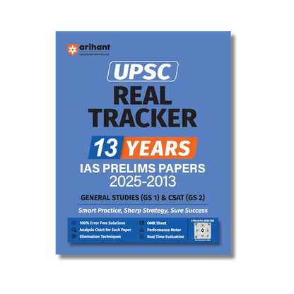 Arihant IAS Prelims 13 Years Solved Papers