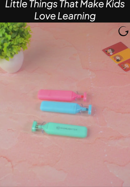 Pastel Highlighter Marker Single Piece  – Soft Color Live Markers