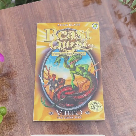 Beast Quest Series 2 Book 4 Vipero The Snake Man