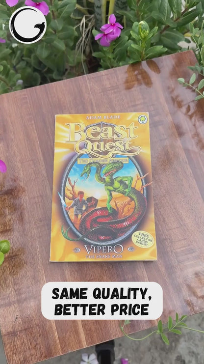 Beast Quest Series 2 Book 4 Vipero The Snake Man