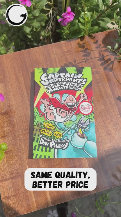 Captain Underpants And The Terrifying Re-Turn Of Tippy Tinkletrousers [Paperback] DAV PILKEY