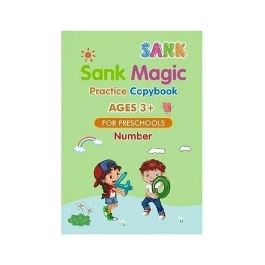 Sank Magic Practice Copybook (Number)