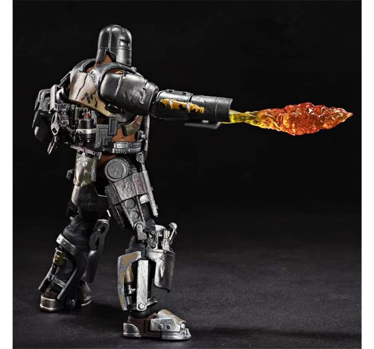 Iron Man Mark I ZD Toys Action Figure – 1/10 Scale Marvel Collectible (Iron Man)
