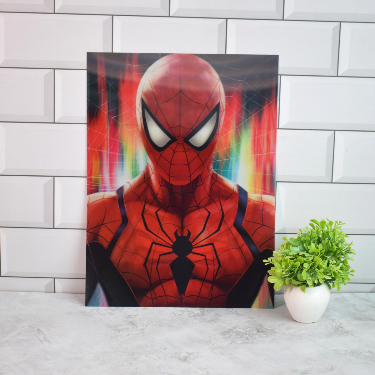 Spider-Man Black Suit Symbiote 3D Lenticular A3 Poster – design 1