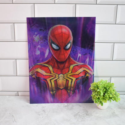 Spider-Man Suits Evolution 3D Lenticular A3 Poster – design 1
