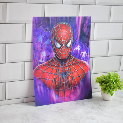 Spider-Man Suits Evolution 3D Lenticular A3 Poster – design 2
