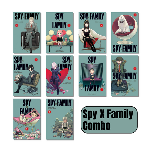 Spy x Family, Vol. (1-10) Box Set by Tatsuya Endo (Paperback)