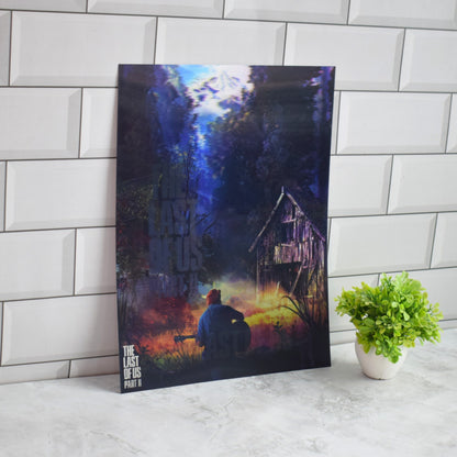 The Last of Us Ellie & Joel 3D Lenticular A3 Poster – design 2