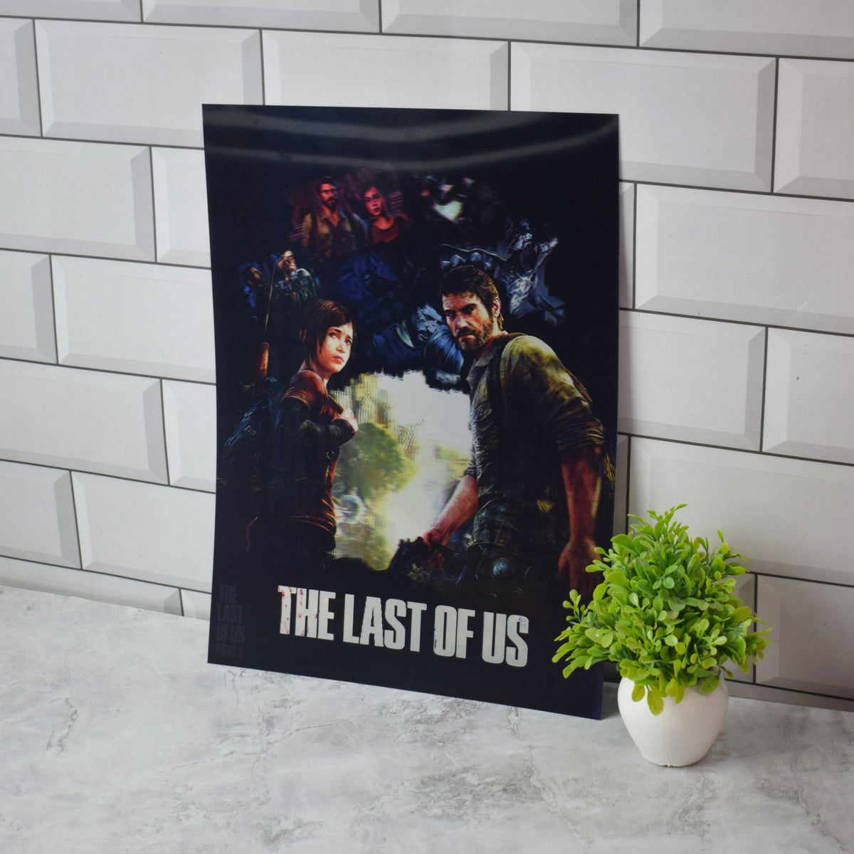 The Last of Us Ellie & Joel 3D Lenticular A3 Poster – design 3