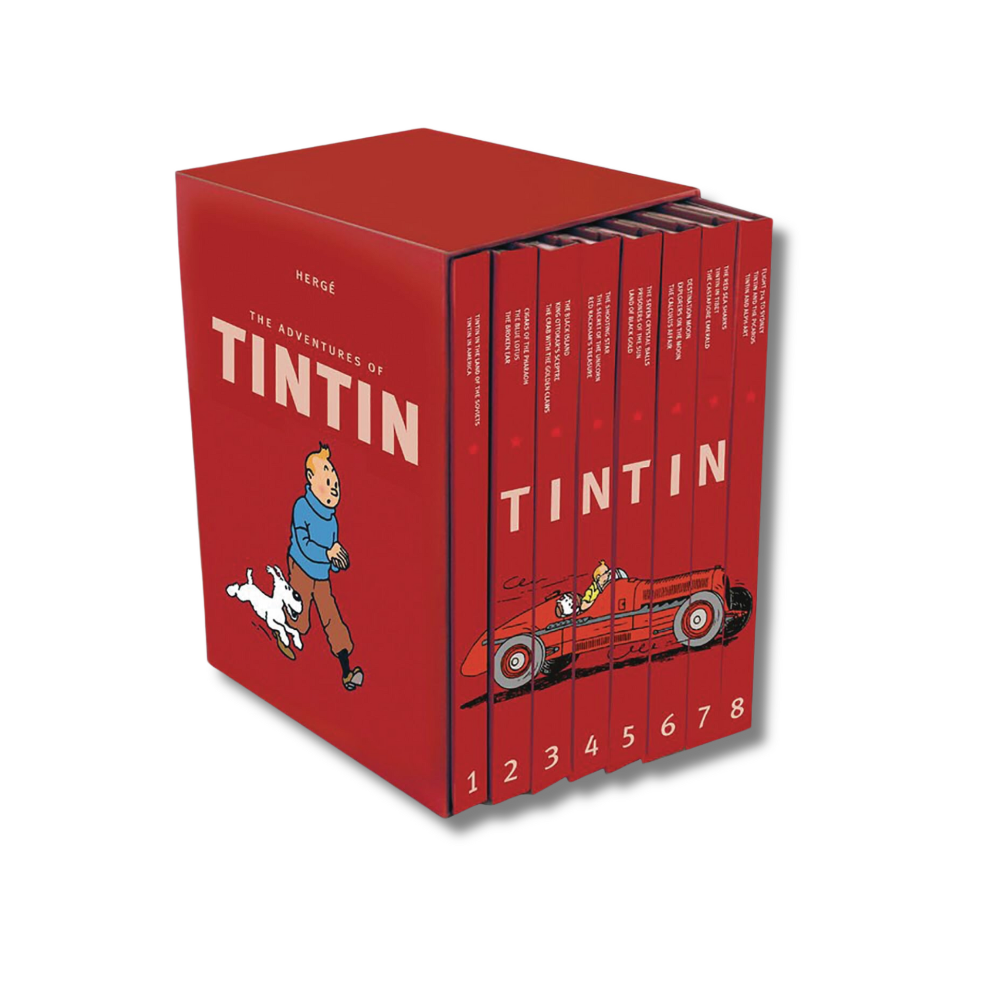The Adventures of Tintin: The Complete Collection (English
