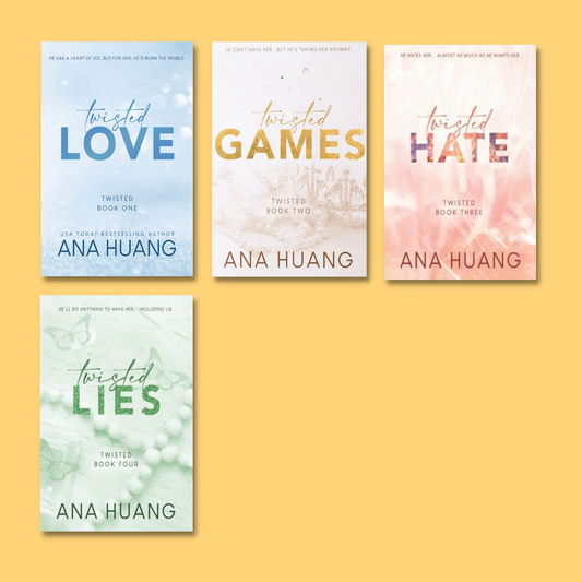 Twisted series by Ana Huang - set of 4 paperback books