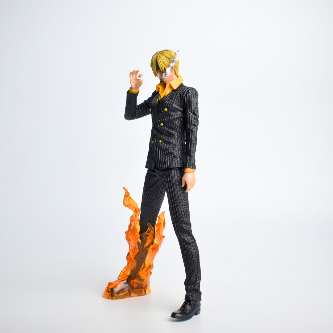 Vinsmoke Sanji Black Action Figure - full figure angled to the right
