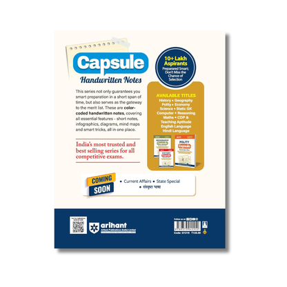 Arihant Reasoning Capsule Handwritten