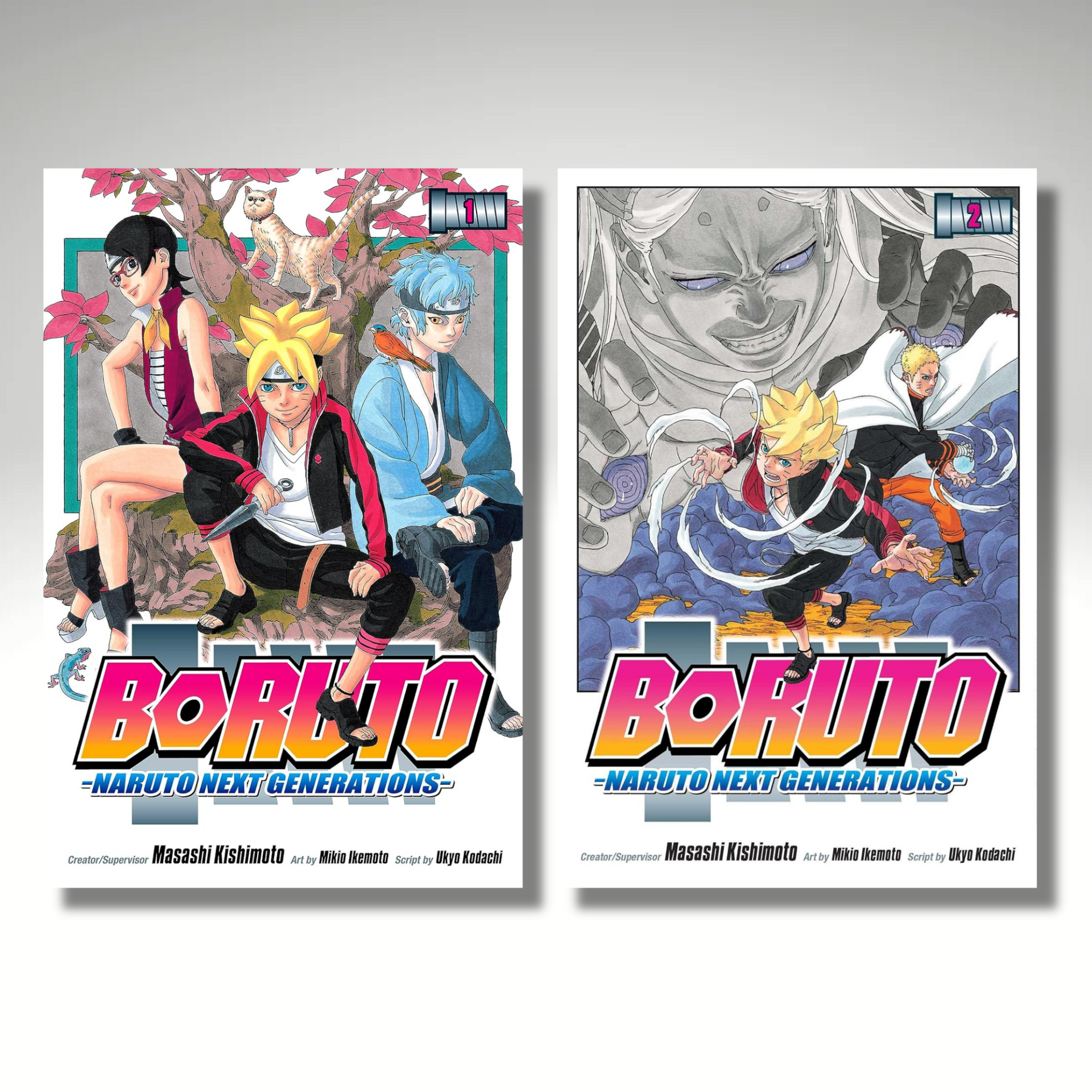 Combo] Boruto: Naruto Next Generations Vol 1-2 By Masashi
